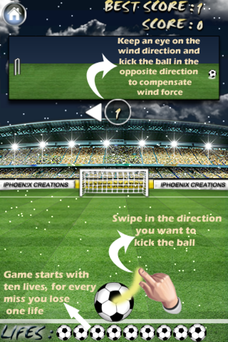 swipe football free iphone screenshot 4