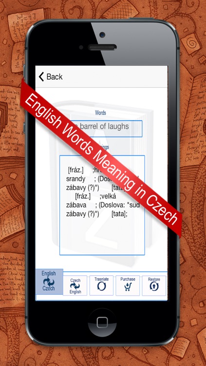 English to Czech & Czech to English Dictionary