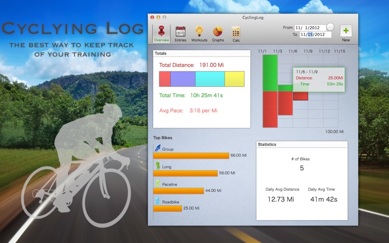 Cycling Log thumbnail 1