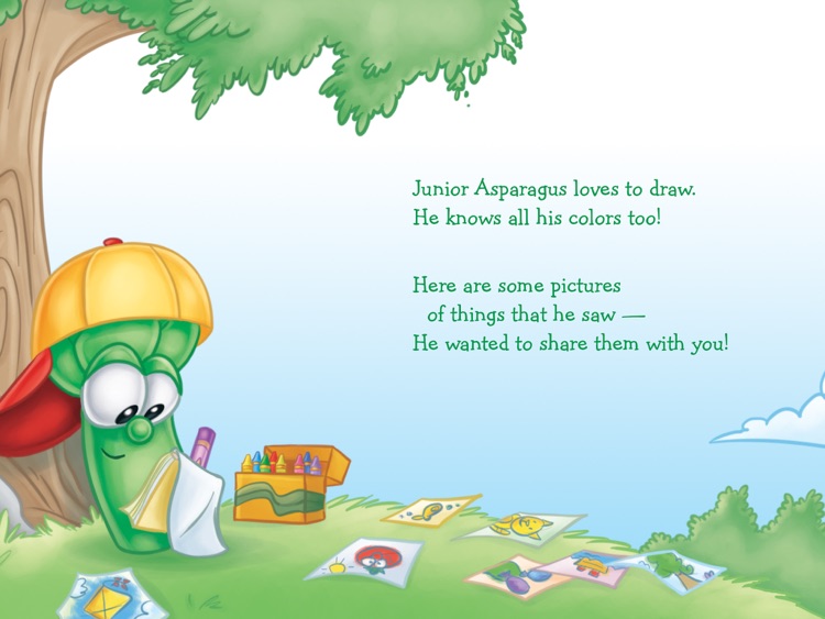 Junior’s Colors - A new Veggiecational kid's book from VeggieTales