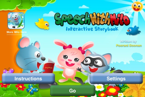 Speech with Milo: Interactive Storybook