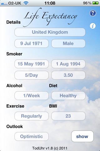 Life Expectancy Calculator screenshot 3