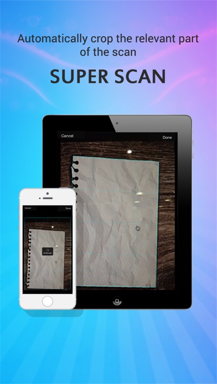 Super Scan - the ultimate scanner with ocr, filtering, organizing and sharing of your documents screenshot-4