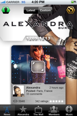 Alexandra Burke Official App screenshot 3