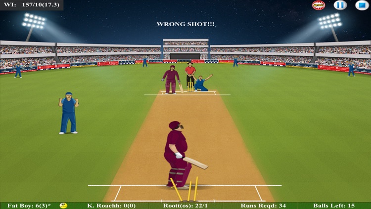 Fat Cricket Batsman 2