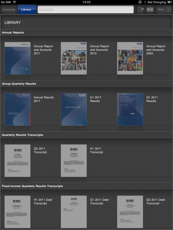 RBS Document Library App