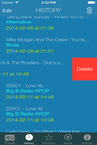 Top Internet Radio R.Head screenshot 3