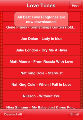 Best Love Ringtones - 1 Free screenshot 3