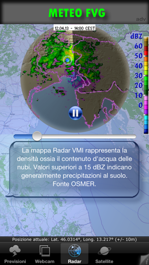 ‎METEO FVG Light Screenshot