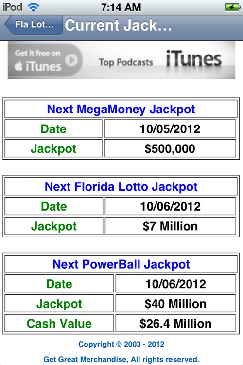Fl Lottery Results screenshot-3