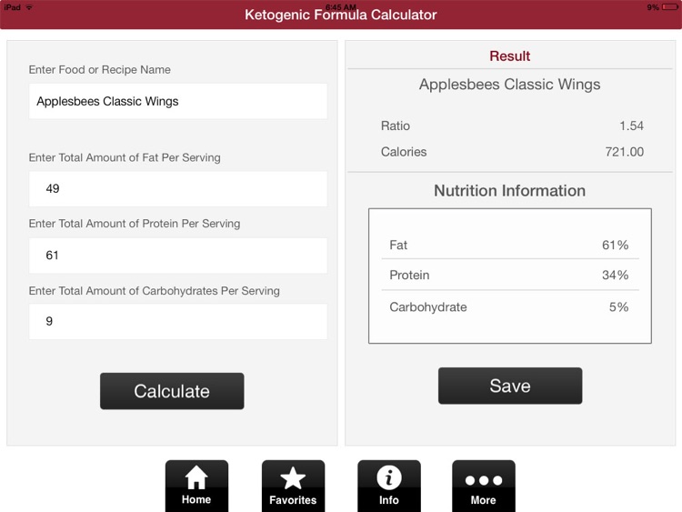 Ketogenic Diet Calculator.