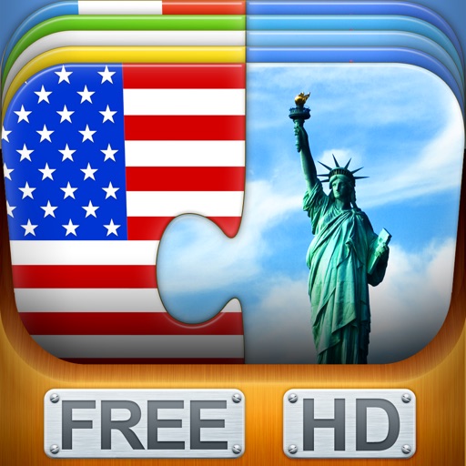 Geography for Kids Free: Educational Puzzles and Quizzes icon