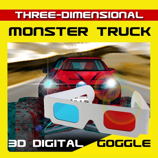 Three-Dimensional Monster Truck FREE. icon