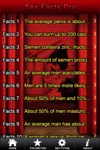 2000+ Amazing Sex Facts Pro screenshot 4