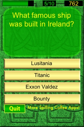 St. Patrick's Day Irish Quiz Free screenshot 3