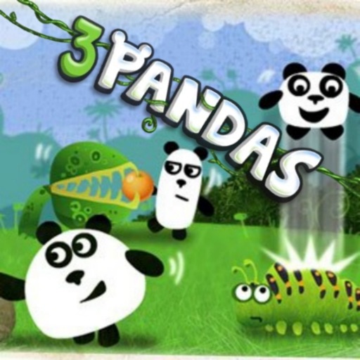 Three Pandas Icon