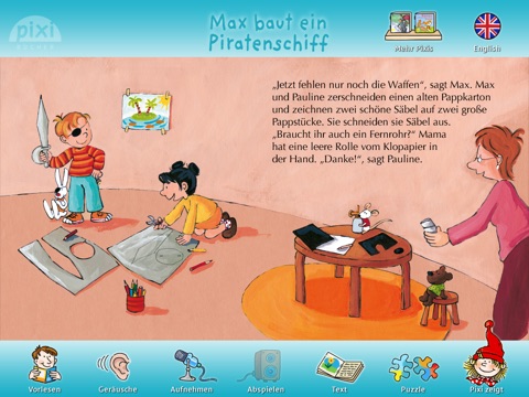 Pixie Book "Max Builds a Pirate Ship" screenshot 3