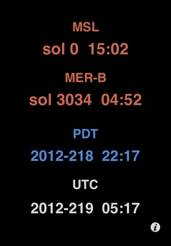 Mars Surface Times screenshot 3