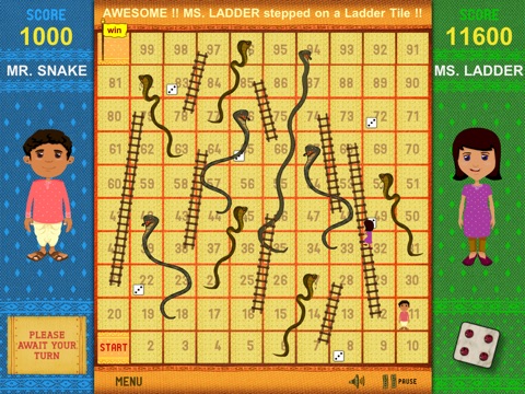 Snakes And Ladders! Lite screenshot 2