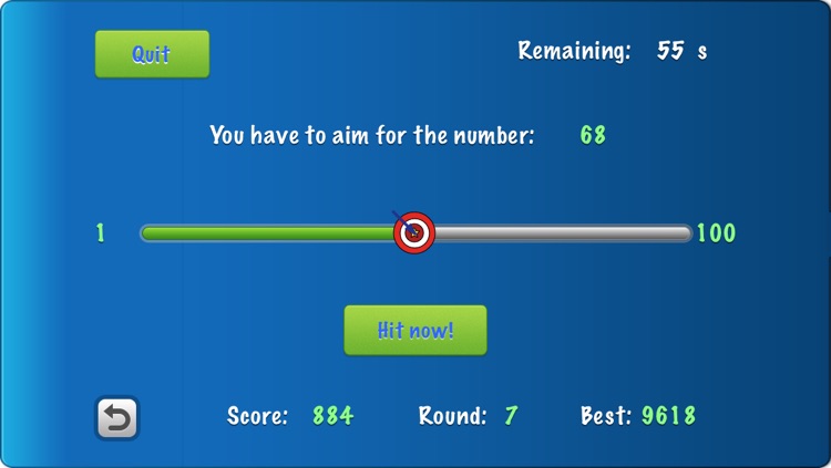 Aim for that!