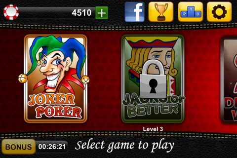 Video Poker Master™ - Double Bonus screenshot 2