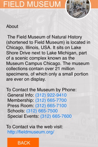 Chicago Museums screenshot 3