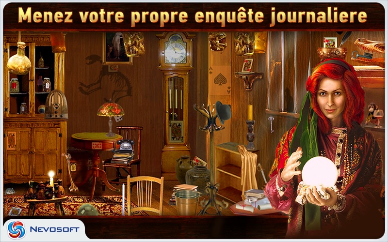 Screenshot #1 pour Mysteryville Lite: hidden object investigation