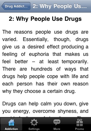 Drug Addiction - How to Stop Your Dependence on Drugs screenshot 3