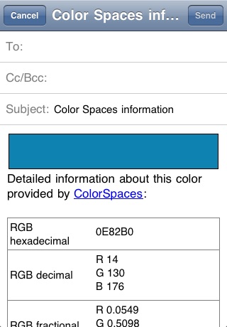 ColorSpaces screenshot 3