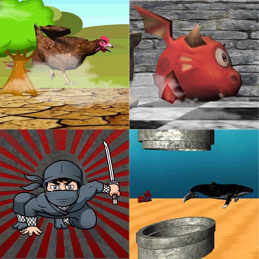 4 in 1 Flappy Tapping Series icon