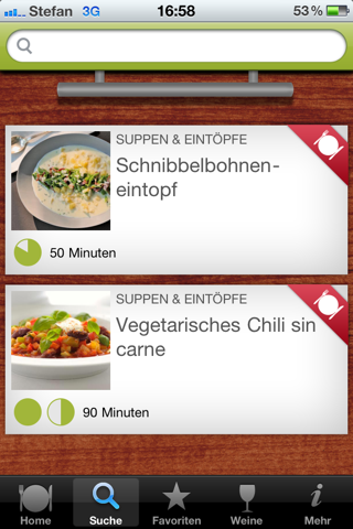 Kochbuch screenshot 2