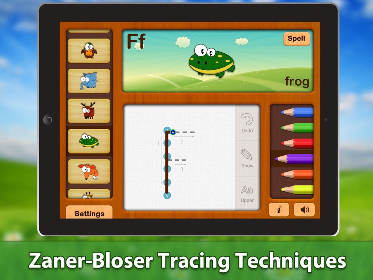 ABC Phonics Animals Writing HD - for iPad