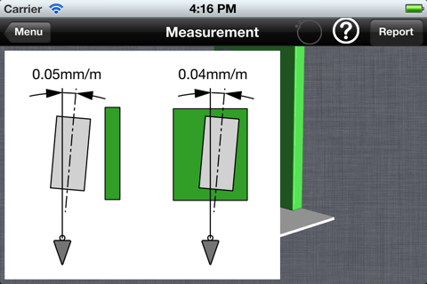 Shaft Plumb for ALiSENSOR™ Level screenshot 3