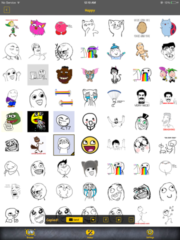 Screenshot #5 pour Magic Rage Faces - The Best Free Rage Face & Meme Library