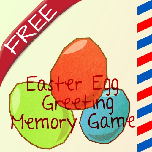 Easter Egg Greeting Memory Game Free