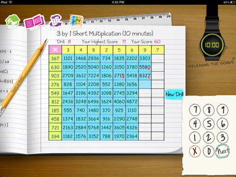 Spirit of Math Drills screenshot 4