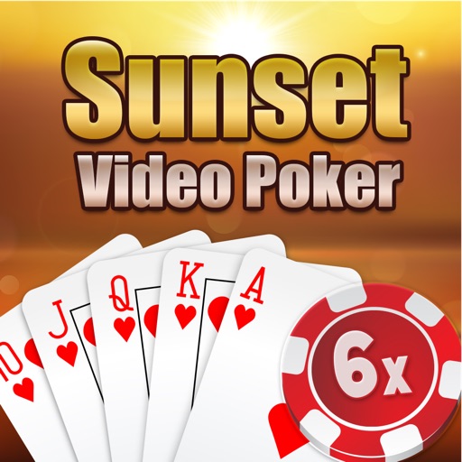 Aces Deluxe Video Poker Club at Sunset Strip Casino – 6 Free Lucky Bonus Card Gambling Games iOS App