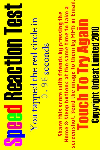 Speed Reaction Test screenshot 3