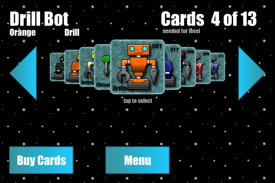 Robot Battle Card Master screenshot 2