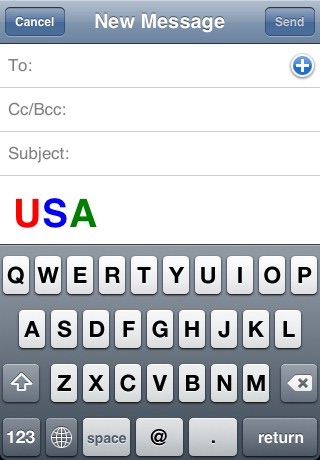 Email Text and Emoticons Editor (Colors, fonts, formats and sizes) screenshot-3