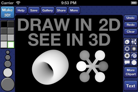 Draw 3D! Pro screenshot 2