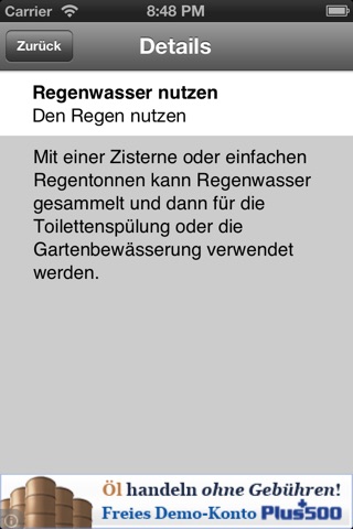 Energiesparen Lite screenshot 3