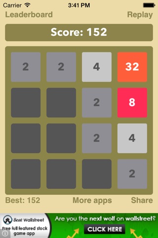 4096 HD Free Puzzle - 2 x 2048 screenshot 2