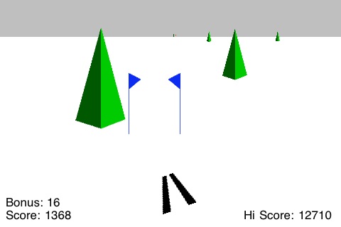 Ski 3D Free screenshot 2