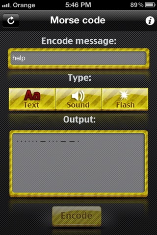 Morse Code - encode messages in Morse codeのおすすめ画像1