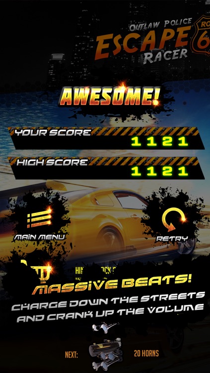 Police Escape Outlaw Racer Free screenshot-3
