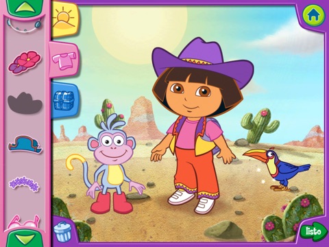 Dora's Dress-Up Adventures HD screenshot 2