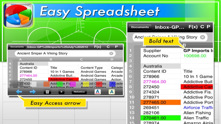 Easy Spreadsheet