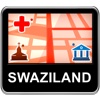 Swaziland Vector Map - Travel Monster