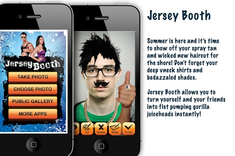 Jersey Booth Lite - Fist Pump With Friends! screenshot 2